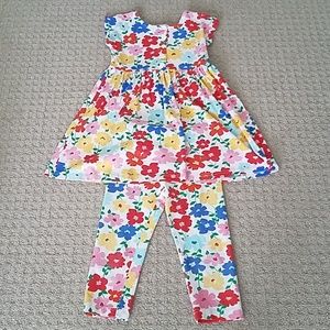 Hanna Andersson Dress&Capri Set